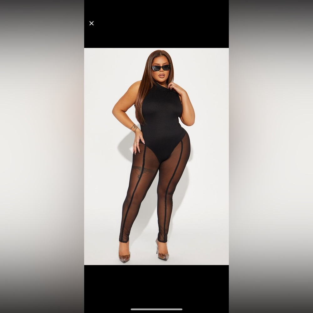 Mesh body suit/ jumpsuit! Perfect for vacation and a night out!